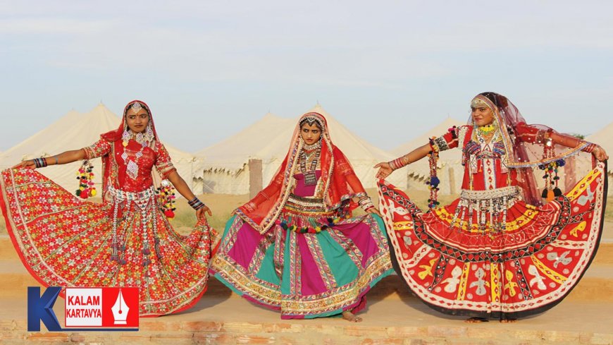 घूमर राजस्थान का एक परंपरागत लोकनृत्य