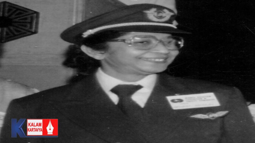दुर्बा बनर्जी विश्व की पहली कमर्शियल महिला पायलट