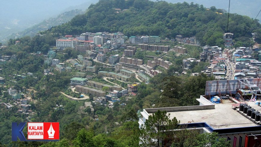भारत के उत्तर-पूर्वी राज्य सिक्किम की राजधानी गान्तोक  शहर का इतिहास