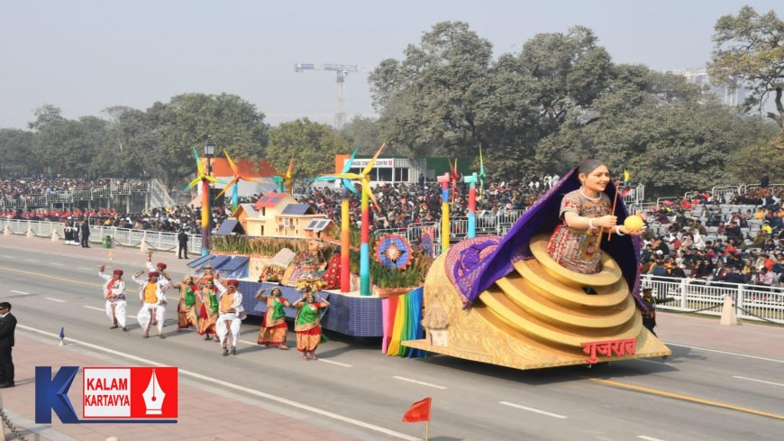 નેતાજી સુભાષચંદ્ર બોઝના જન્મજયંતીના દિવસથી 74-મા ગણતંત્ર દિવસ સમારોહનો  નવી દિલ્હીના ''કર્તવ્ય પથ'' ખાતેથી થયો રોમાંચક પ્રારંભ