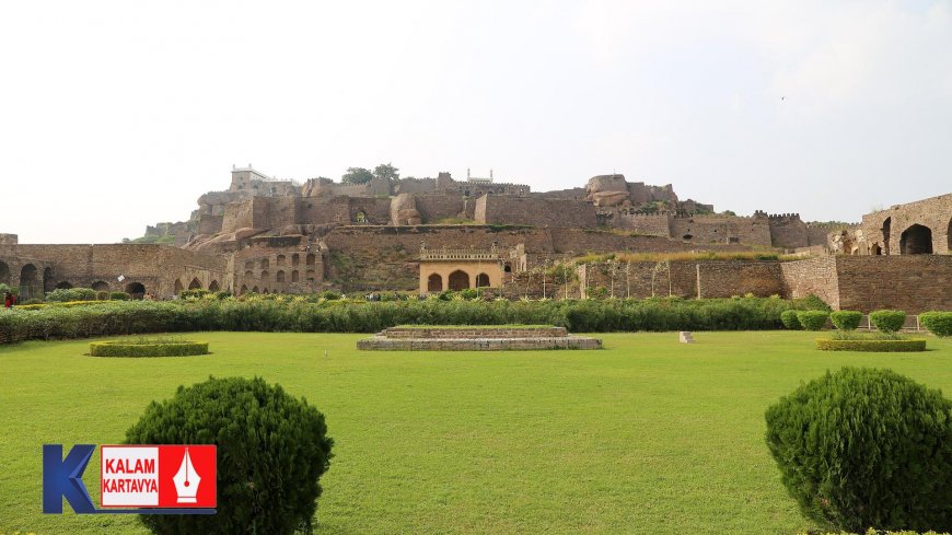 हैदराबाद तेलंगाना के गोलकुंडा किला का इतिहास तथा महत्वपूर्ण जानकारी