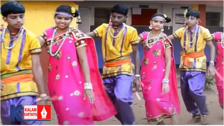 धीमसा नृत्य आंध्र प्रदेश का लोकप्रिय लोकनृत्य