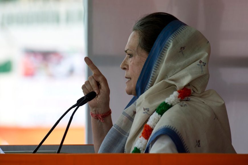 मोदी-सरकार को किसानों का संदेश स्पष्ट है कि अब बहुत हो गया': श्रीमती सोनिया गांधी